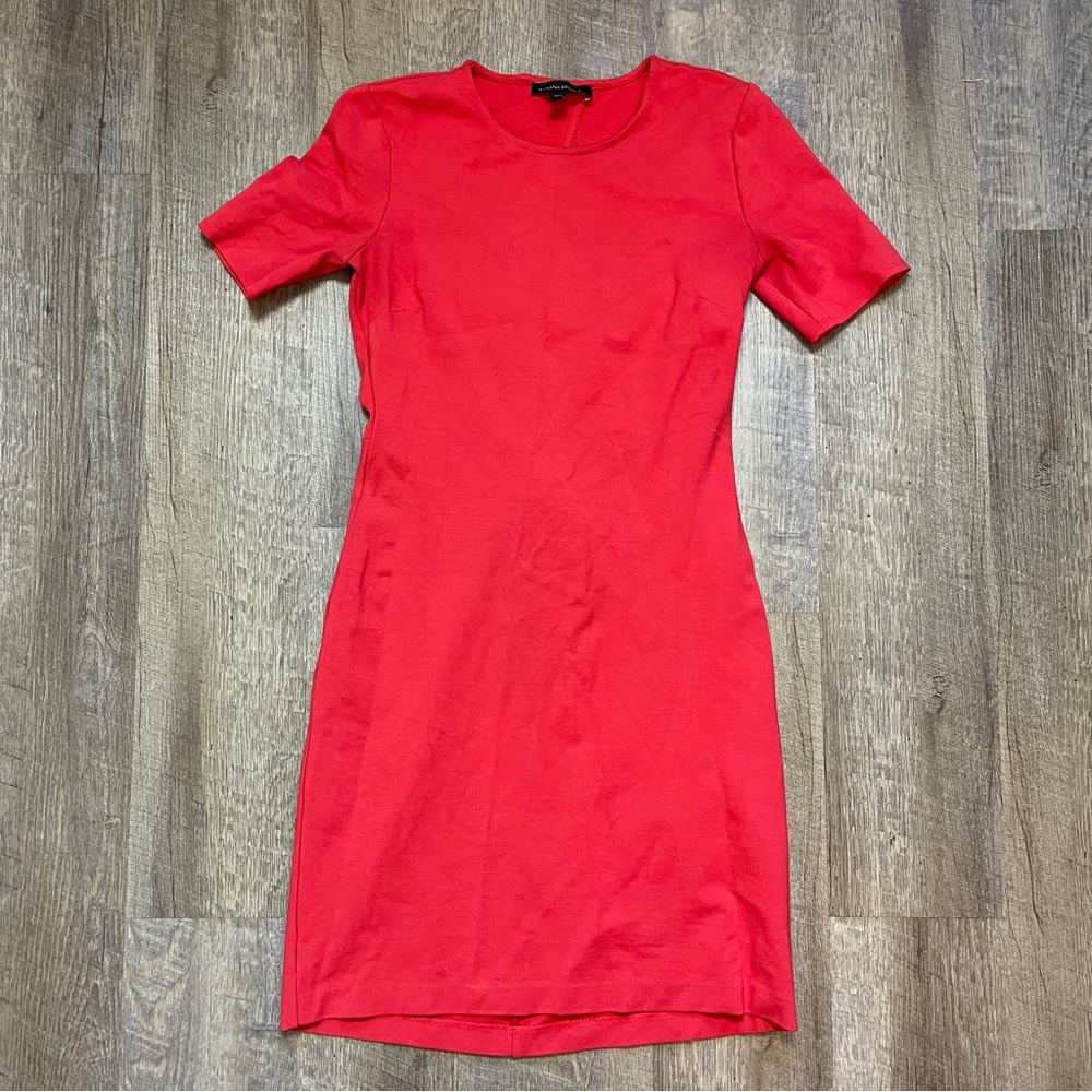 Red Banana republic twist dress